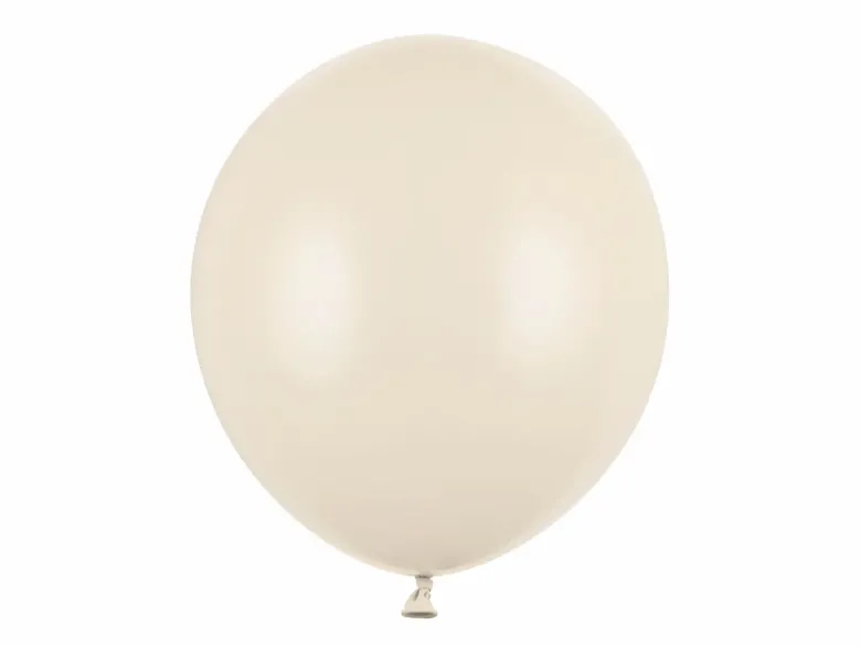 Jumbo Latexballon 43 cm, Lys Nude "Alabaster"