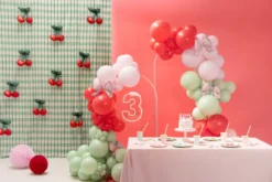 Jumbo Latexballon 43 cm, Rød