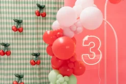 Jumbo Latexballon 43 cm, Rød
