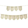 Just Married Jute Banner