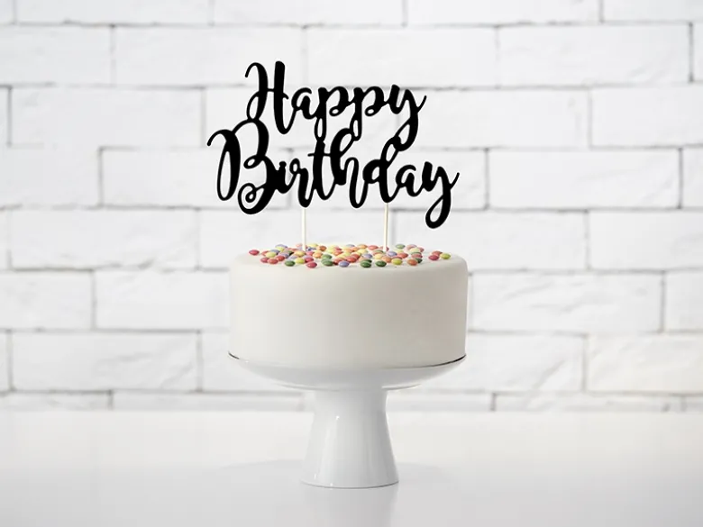 Kagepynt - Happy Birthday - sort
