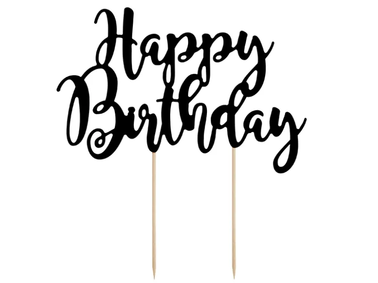 Kagepynt - Happy Birthday - sort