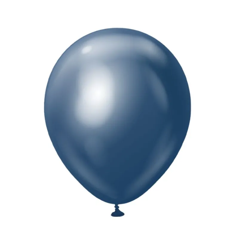 Kalisan Jumbo Latexballon 45 cm, Navy Chrome