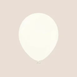 Kalisan Latexballon 30 cm, Retro White