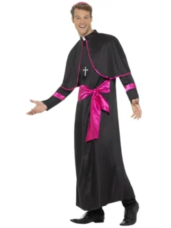 Kardinal Kostume til Voksne, Sort & Pink