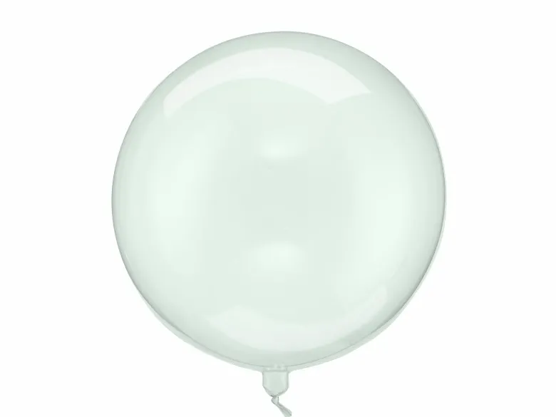 Klar Grøn Orbz Ballon, 40 cm