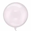 Klar Lyserød Orbz Ballon, 40 cm