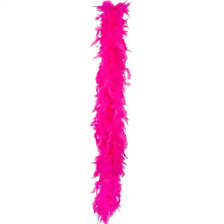 Klassisk Fjerboa 50gr - Fuchsia Pink