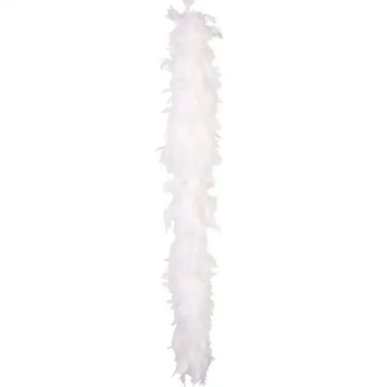 Klassisk Fjerboa 50gr - Hvid