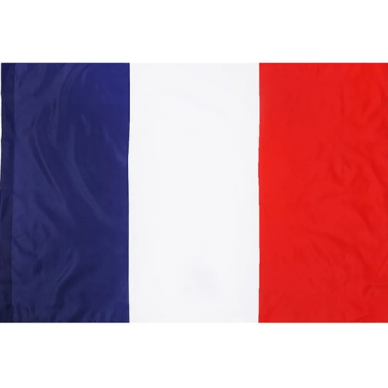 Kæmpe fransk flag, 250 x 150 cm