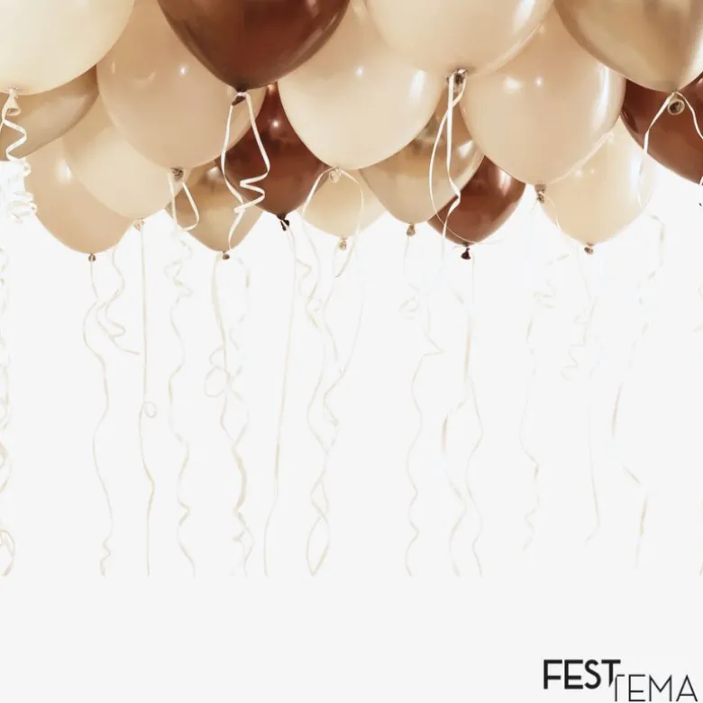 Komplet Mocca Nude Ballonloft Kit
