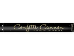 Konfetti Kanon - Guld Streamers, 60cm