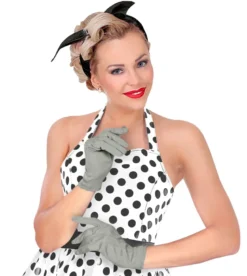 Korte Grå Handsker til Voksne