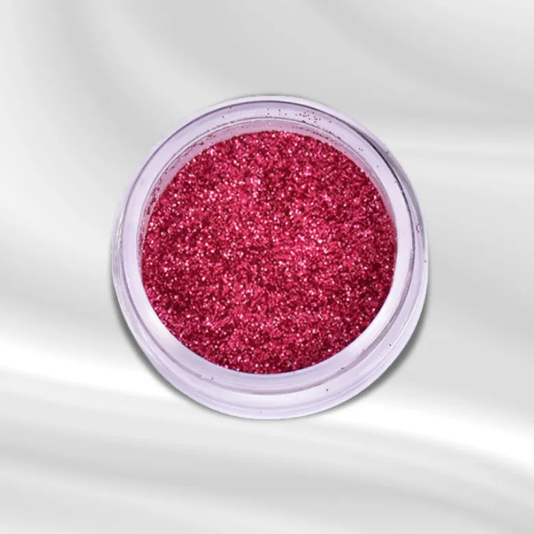 Kosmetisk Glitter (BIO), Rød #050