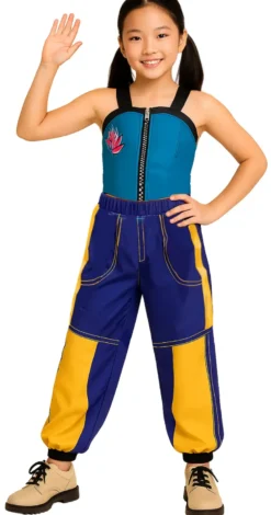 K-Pop Kostume "Lotus" - Kostume Til Piger I 2 Dele (5 - 16 år)