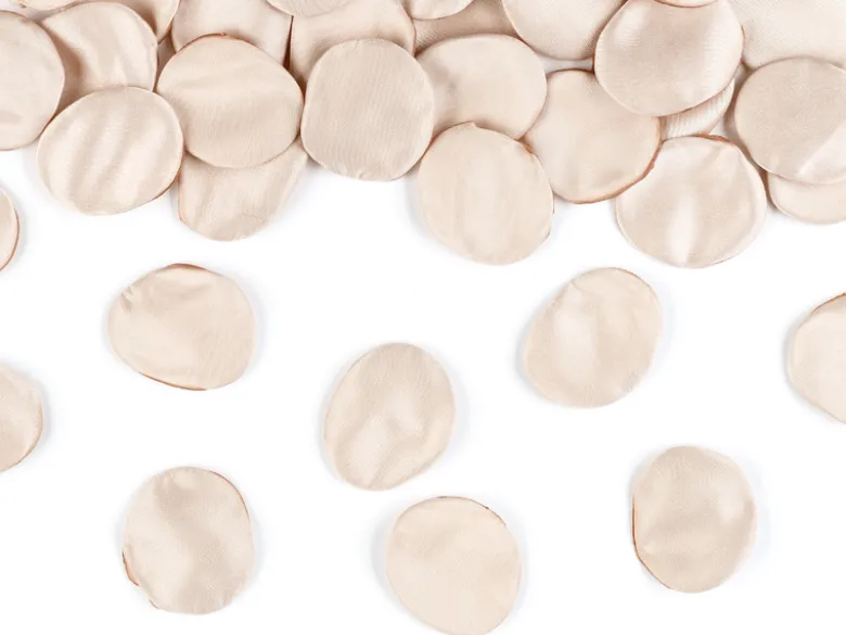 Kunstige Rosenblade Premium - Beige