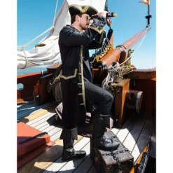 Lang Piratfrakke til Voksne