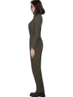 Licenseret Top Gun Jumpsuit Khakigrøn, Dame