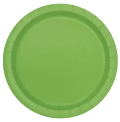 Limegrønne Kagetallerkner, 8 stk.