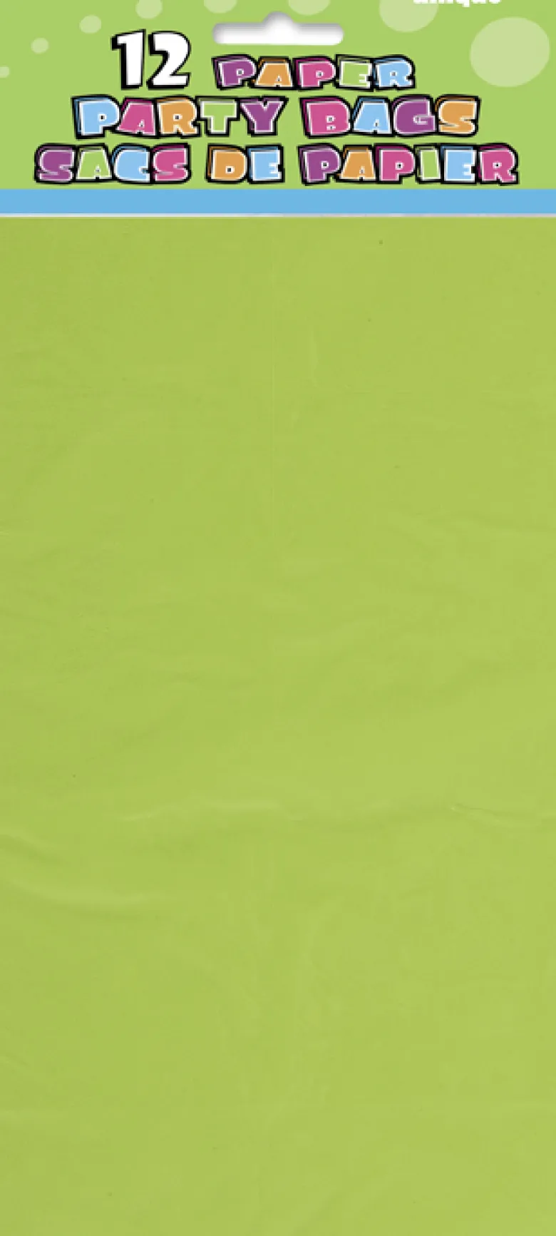 Limegrønne Papirsposer
