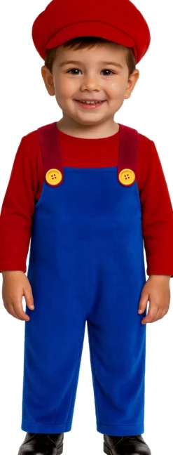 Lokomotivfører Kostume Til de Mindste (1 - 3 år)