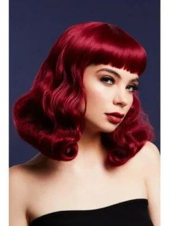 Luksus Bettie Bombshell Paryk - Blommefarvet