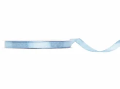 Lyseblåt Satinbånd "Misty Blue", 25M X 6mm