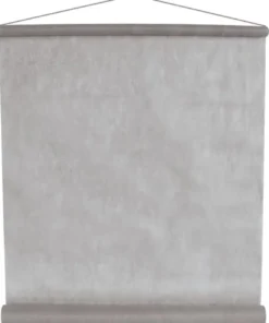 Lysegråt Loftbanner, 80 cm x 12 meter