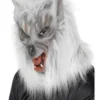 Lysegrå Ulvemaske