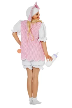 Lyserødt Baby Kostume