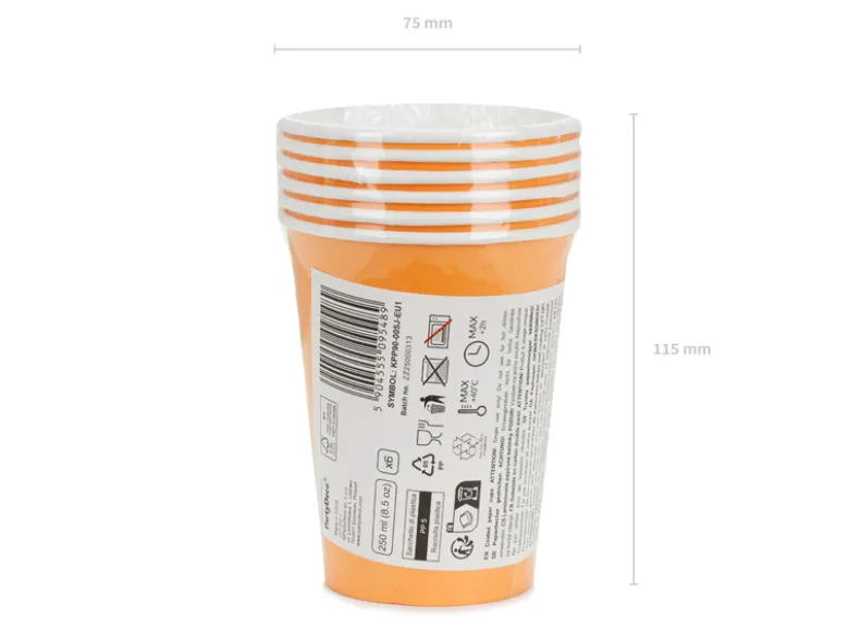 Lys Orange Papkrus - 250 ml