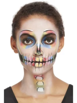 Makeup Kit - Farverig Day of the Dead Brud