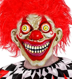 Maske med Goggly Eyes - Klovn