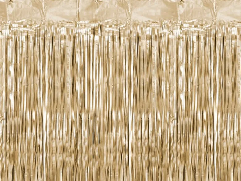 Matguld Glimmerforhæng Folie 90x250cm