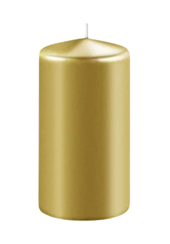Metal Bloklys 5x7cm - Guld