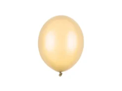 Metallic Bright Orange Latexballon, 12 cm