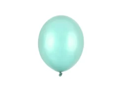 Metallic Mint Green Latexballon, 12 cm