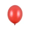 Metallic Poppy Red Latexballon, 12 cm