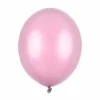 Metallisk Lyserøde Balloner 30 cm, 50 stk.