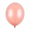 Metallisk Rosegold Balloner 30 cm, 50 stk.