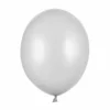 Metallisk Sølv Balloner 30 cm, 10 stk.