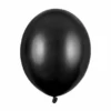 Metallisk Sorte Balloner 30 cm, 10 stk.