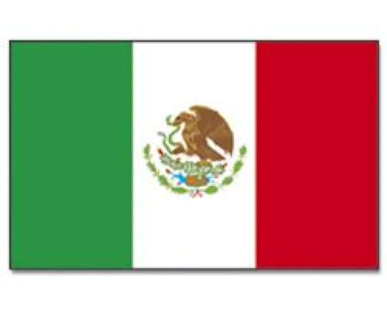 Mexicansk flag 90x150cm