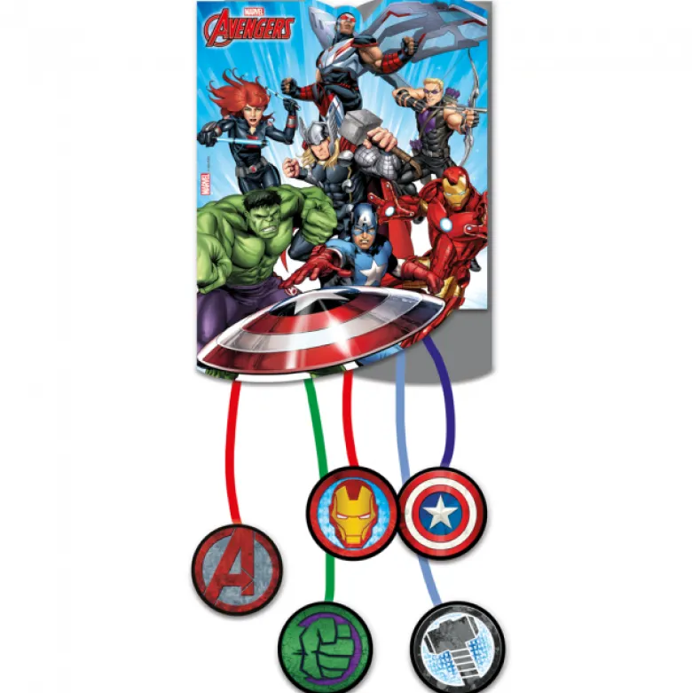 Mighty Avengers Piñata i Papir