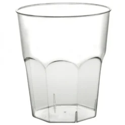 Miljøvenlige Kantede Vandglas 0.25L, 12 stk.