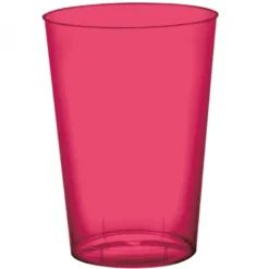Miljøvenlige Pink Vandglas 0.2L, 10 stk.