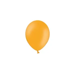 Mini Balloner i Orange 12 cm, 100 stk.