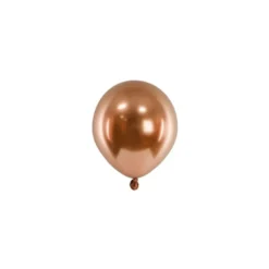 Mini Ballon - Kobber Chrome, 12 cm