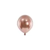 Mini Ballon - Rosegold Chrome, 12 cm