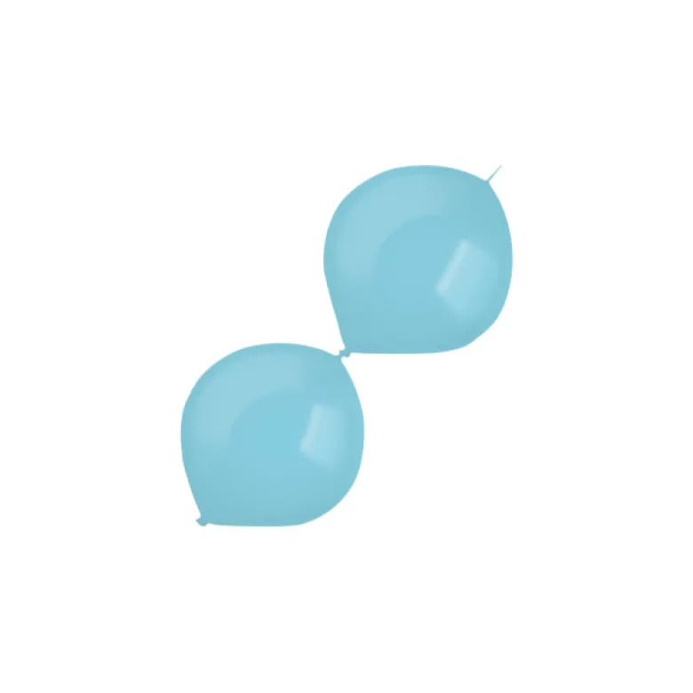 Mini Link-Ballon Caribbean Blue, 15 cm